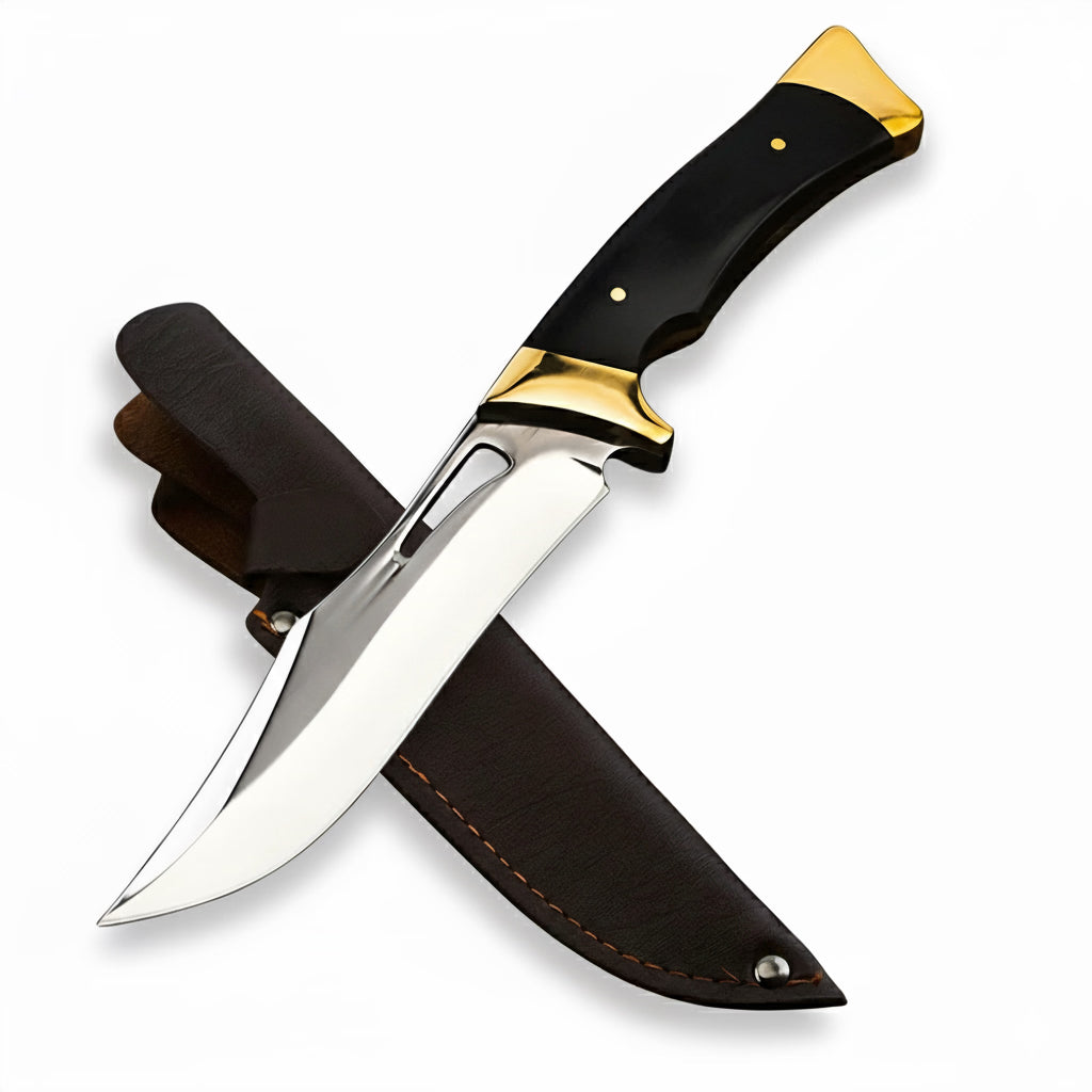 Faca para Churrasco Soberana – Faca Multifuncional de Aço Inoxidável com Bainha